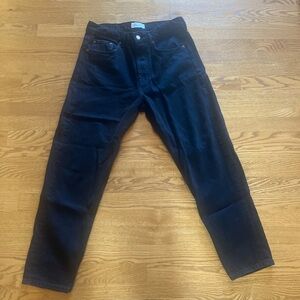 Zara Man Black TaperedJeans